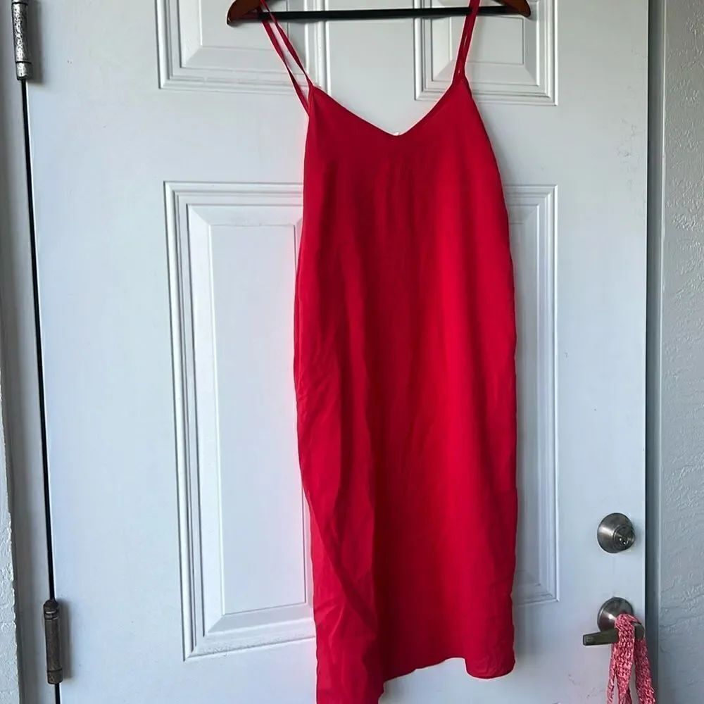 Red Simple Slip Dress from Gap LIKE NEW - Worn Once - Size X Small